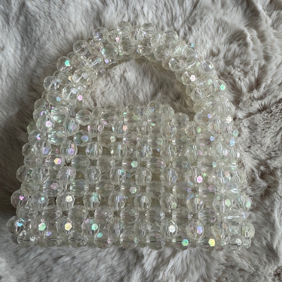 Iridescent beaded mini handbag - Picture 2 of 9
